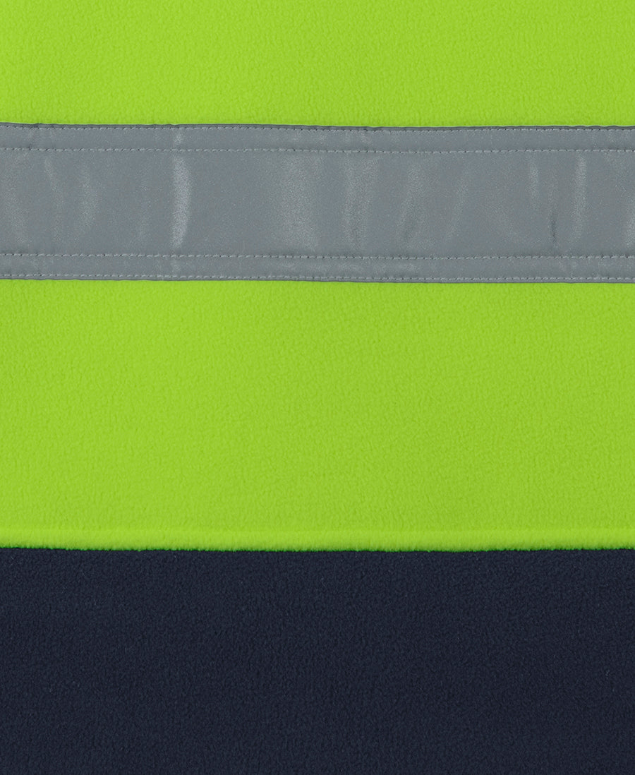 6DLZ Hi Vis D+N 450G Full Zip Shepherd Hoodie