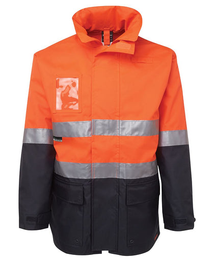 JB's Hv (D+N) L/Line Jacket Lime/Navy-2Xs