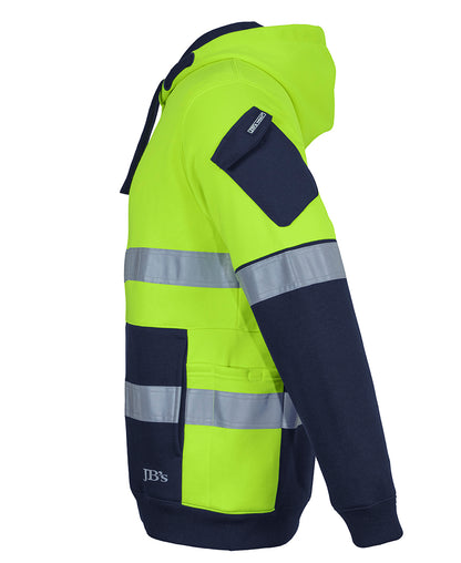 6DNVH 350G Hi Vis (D+N) Trade Hoodie