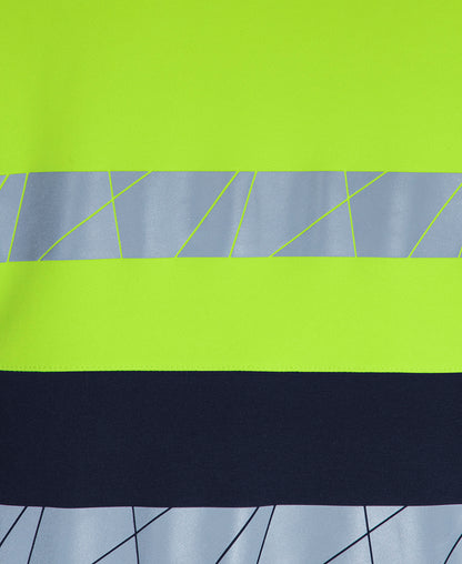 6DPFP 450G Hi Vis Pull Over Hoodie With Frag Tape