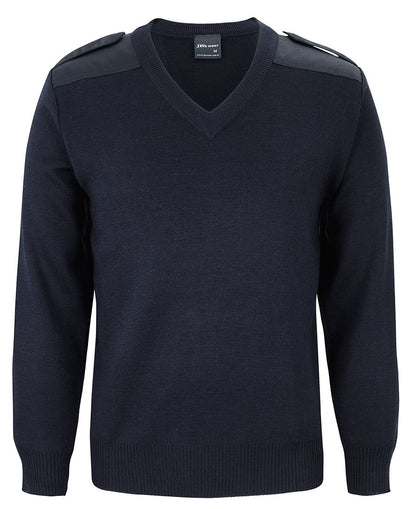 JB's Epaulette Jumper Black