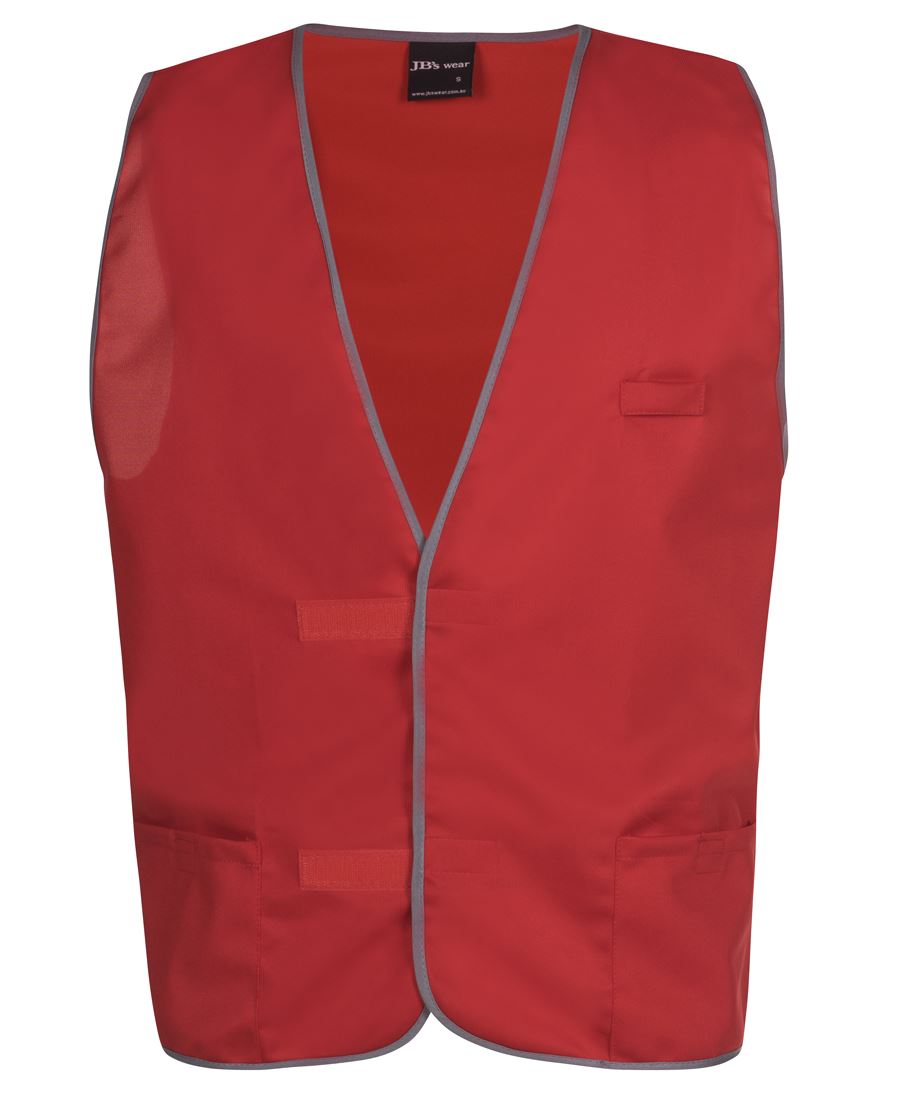 JB's Coloured Tricot Vest Black -S