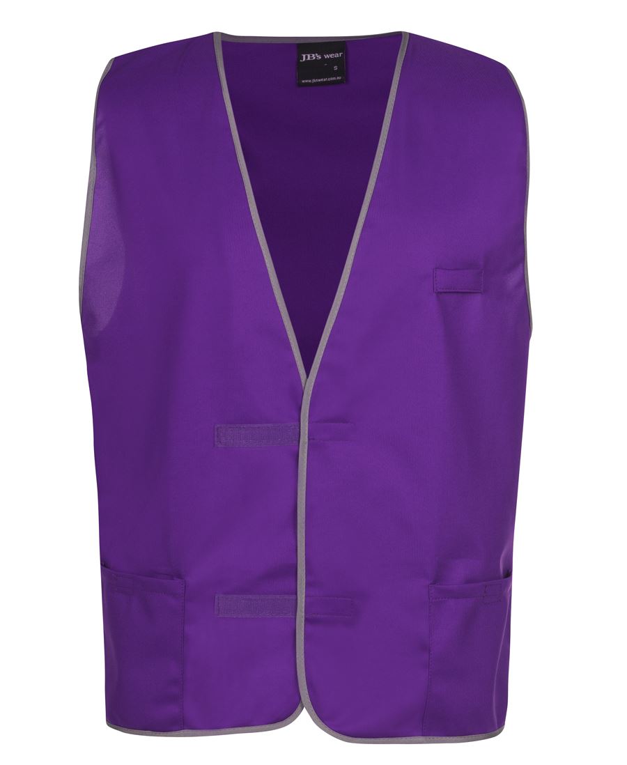 JB's Coloured Tricot Vest Black -S