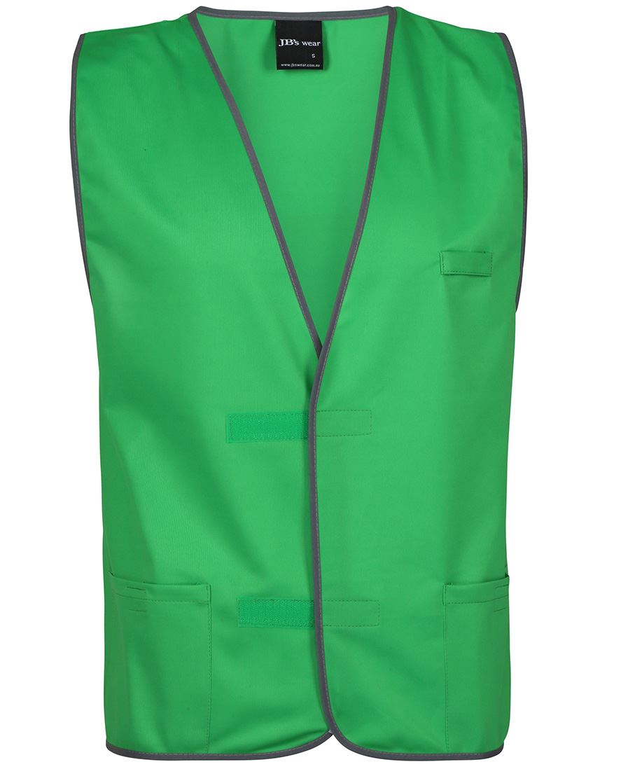 JB's Coloured Tricot Vest Black -S