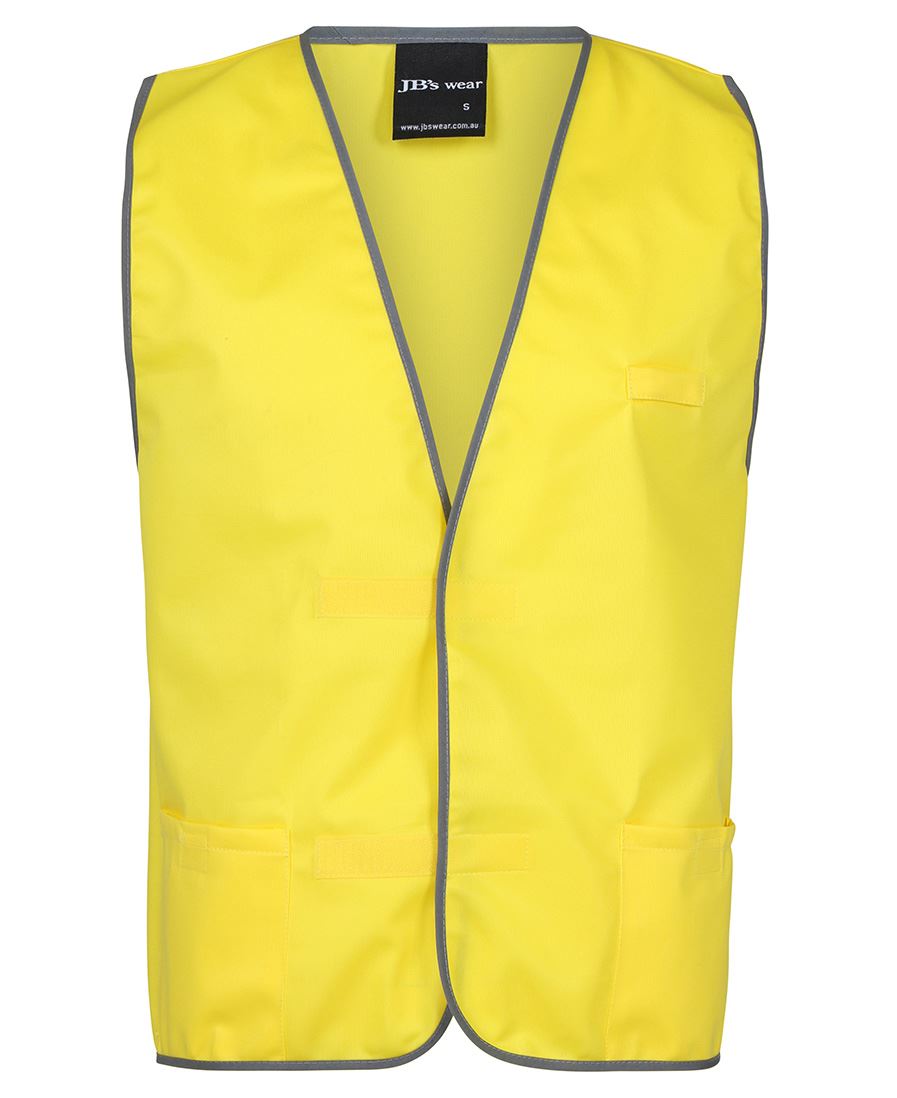 JB's Coloured Tricot Vest Black -S