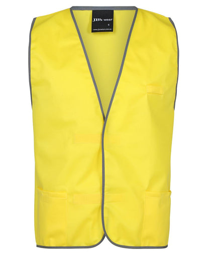 JB's Coloured Tricot Vest Black -S