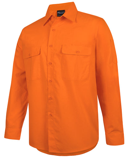 6HRFL Hi Vis Class F Ripstop L/S Work Shirt