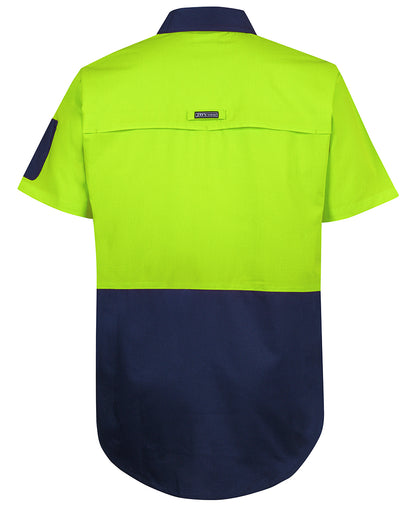 6HRFS Hi Vis Class F Ripstop S/S Work Shirt