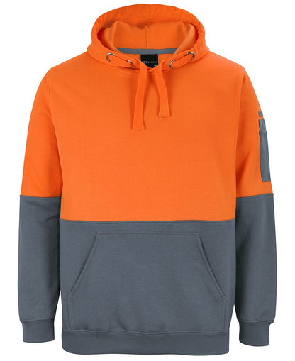 JB's Hv Pull Over Hoodie Lime/Black