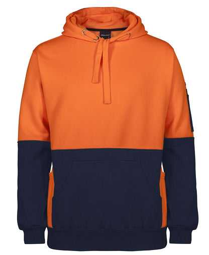 JB's Hv 330G Pull Over Hoodie Lime/Black