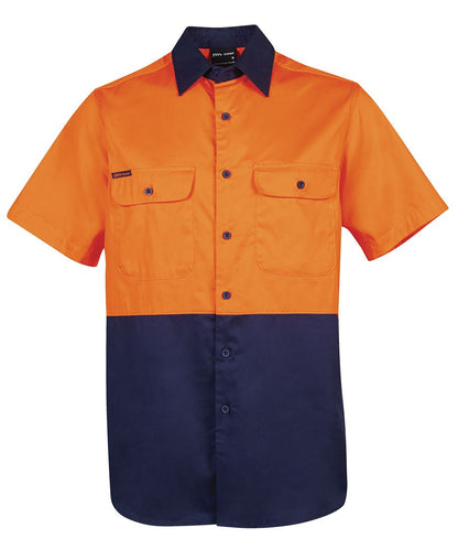 JB's Hv S/S 150G Shirt Orange/Black-2Xs