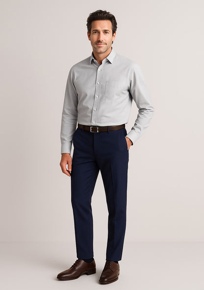 BizCorporate 70716R Mens Siena Slim Fit Flat Front Pant (Regular)