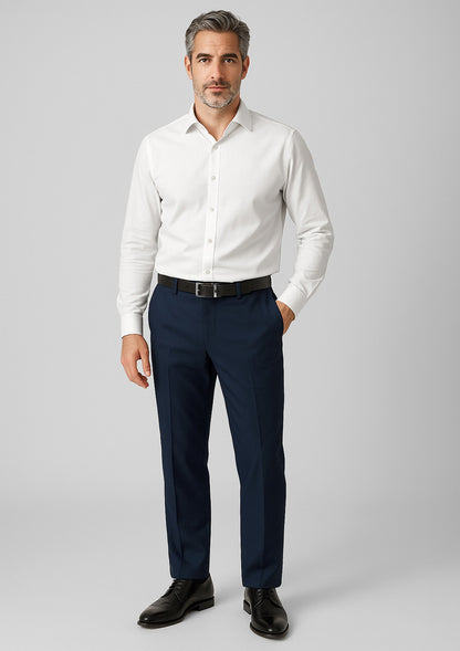 BizCorporate 74014 Mens Comfort Wool Stretch Adjustable Waist Pant