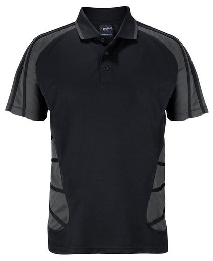 Podium Arachnid Polo Black/Gunmetal