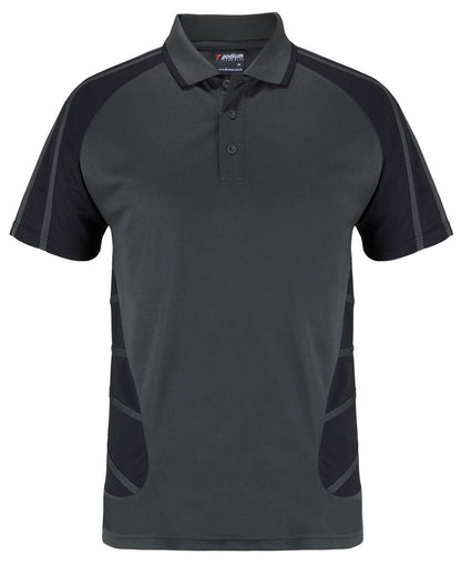 Podium Arachnid Polo Black/Gunmetal