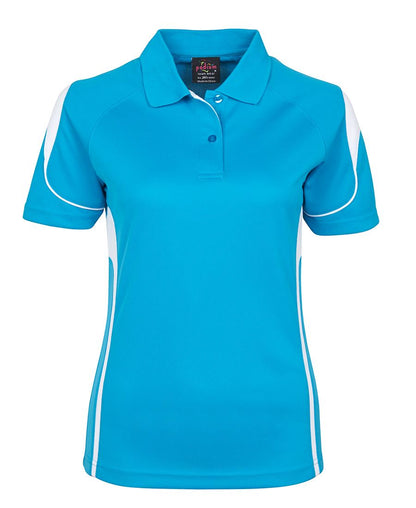 Pdm Ladies Bell Polo Black/Red