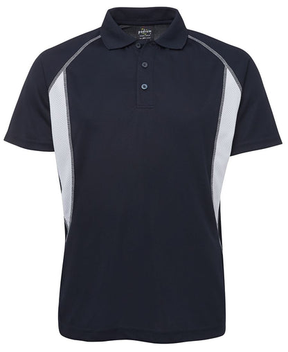 Podium Insert Polo Black/Grey-S