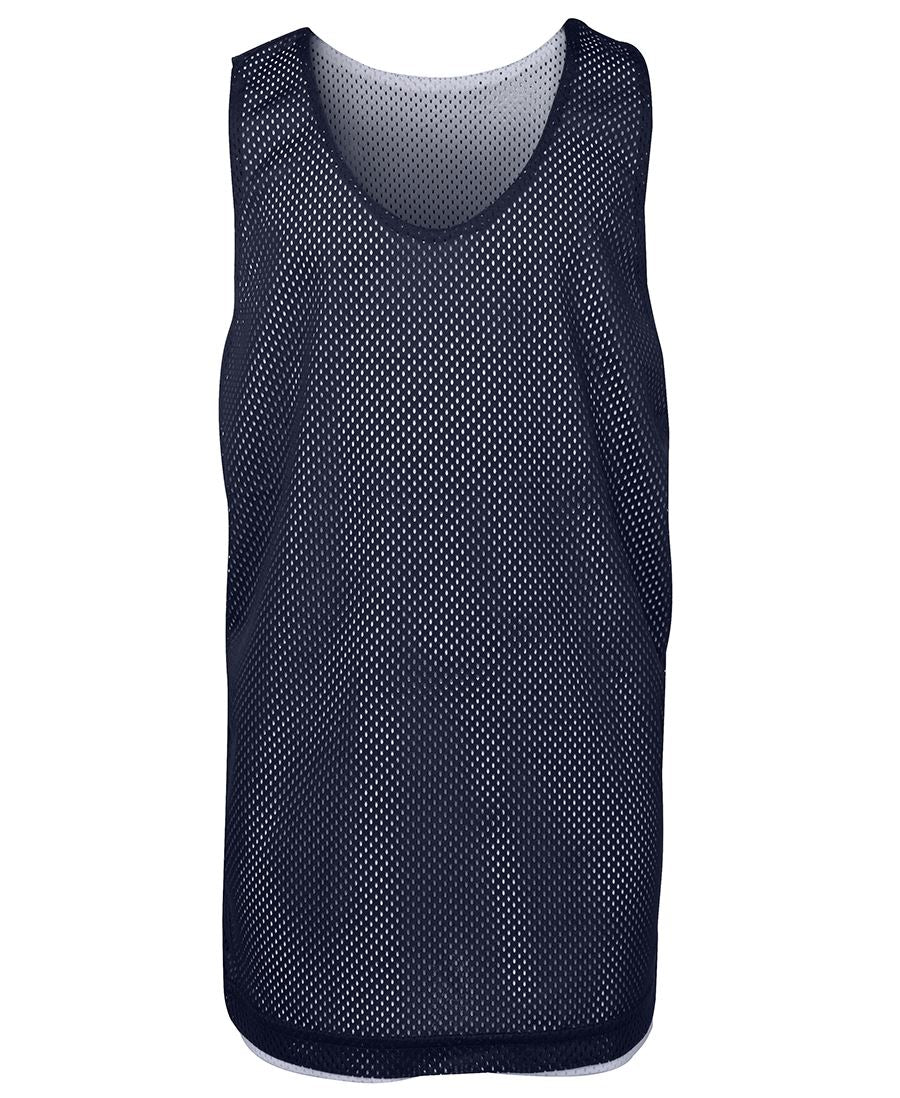 Podium Kids Reversible Training Singlet Black/White-06