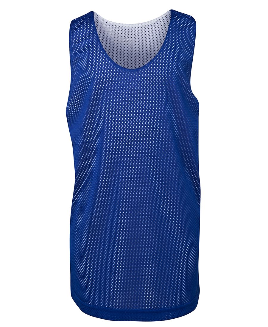 Podium Kids Reversible Training Singlet Black/White-06