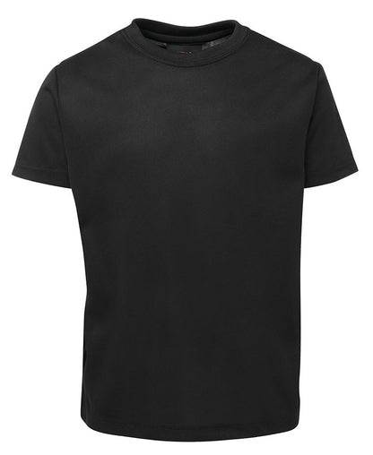 Podium Kids Poly Tee Black