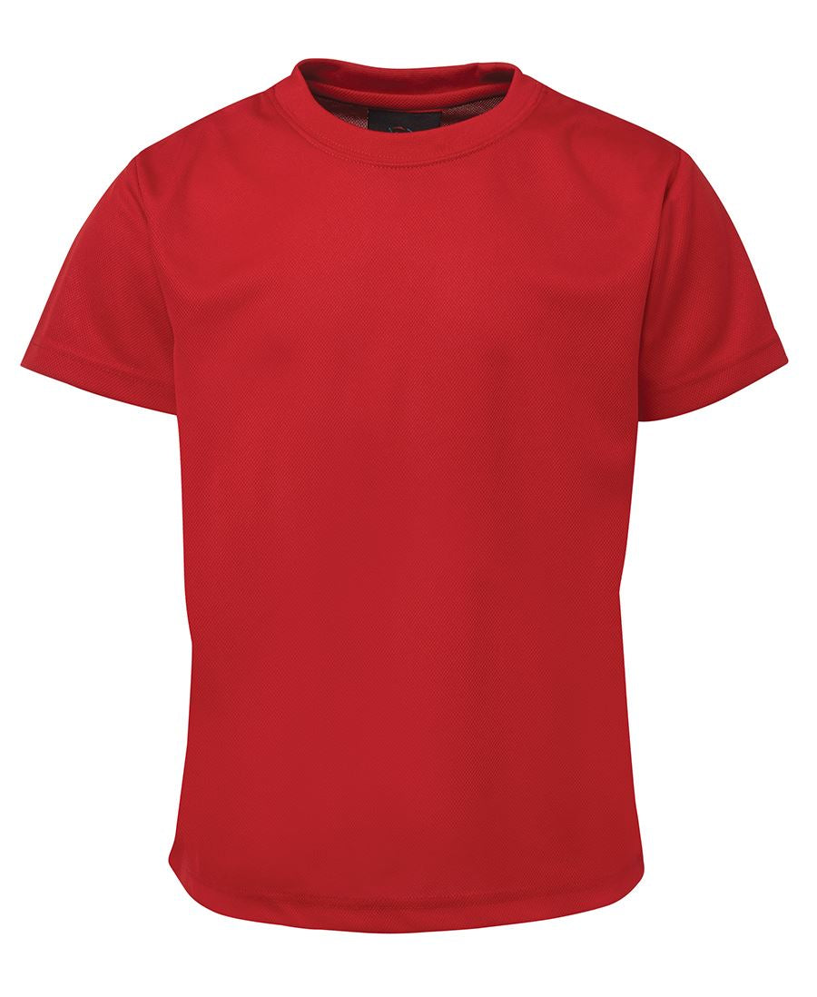 Podium Kids Poly Tee Black
