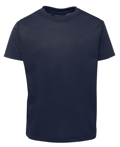 Podium Kids Poly Tee Black