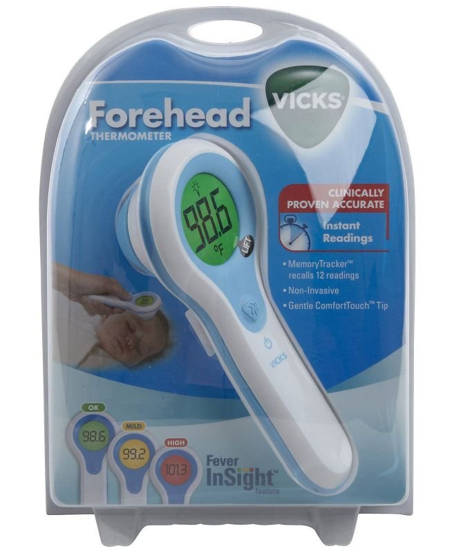 FELTON GRIMWADE & BOSISTOS 875591 Vicks Forehead Thermometer V977