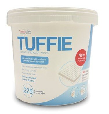 EBOS GROUP 901DW225 Tuffie Detergent Wipes Tub 225