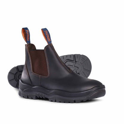 Claret Hero - Mongrel Boots 916030 Claret Oil Kip Non-Safety V-Cut Elastic Sided Boot