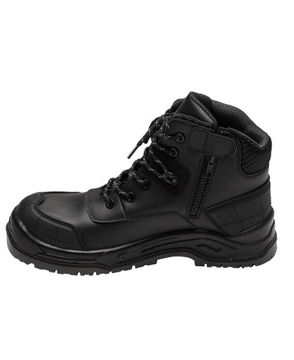 JB's Cyborg Zip Safety Boot Black-04
