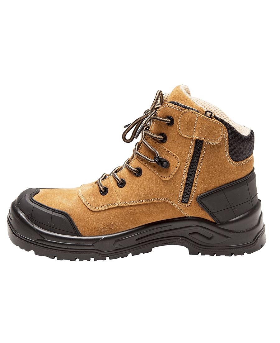 JB's Cyborg Zip Safety Boot Black-03