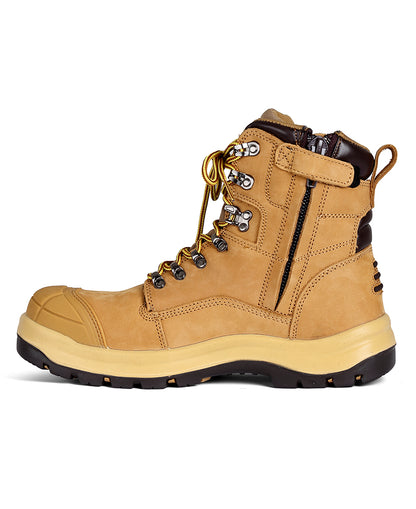 9J3 Roadtrain Puncture Resist Zip Safety Boot (Adults)