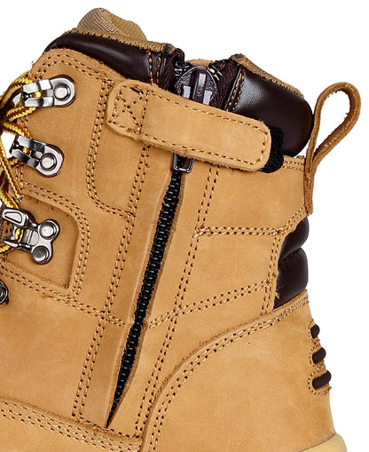 9J3 Roadtrain Puncture Resist Zip Safety Boot (Adults)