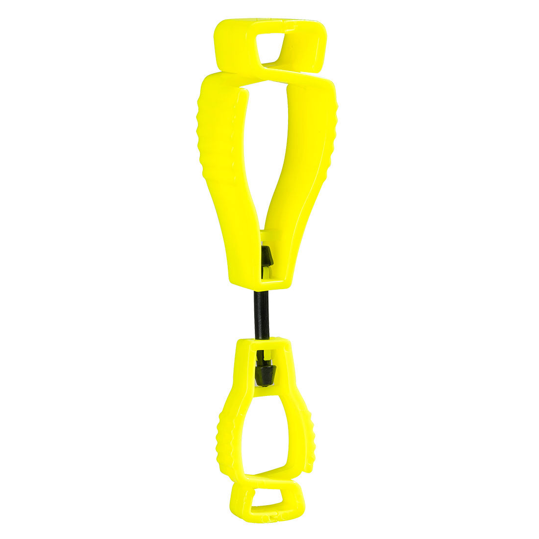 Portwest Metal Free Glove Clip in Yellow