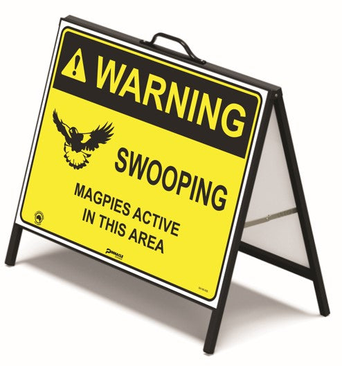 Max Global Products AFM-02-S4146 Faced A-Frame, Landscape, , , Caution Snake Spotted In This Area Sign