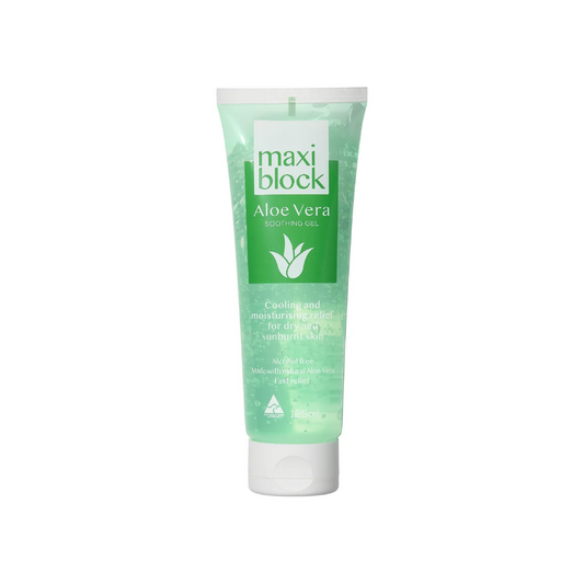 Maxiblock PRMB76630 Aloe Vera Soothing Gel 125ml Tube - Carton (24 tubes per carton)