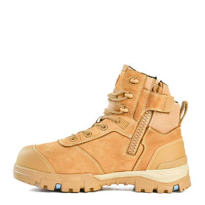 AVENGER-WHEAT ZIP SIDED SAFETY BOOT