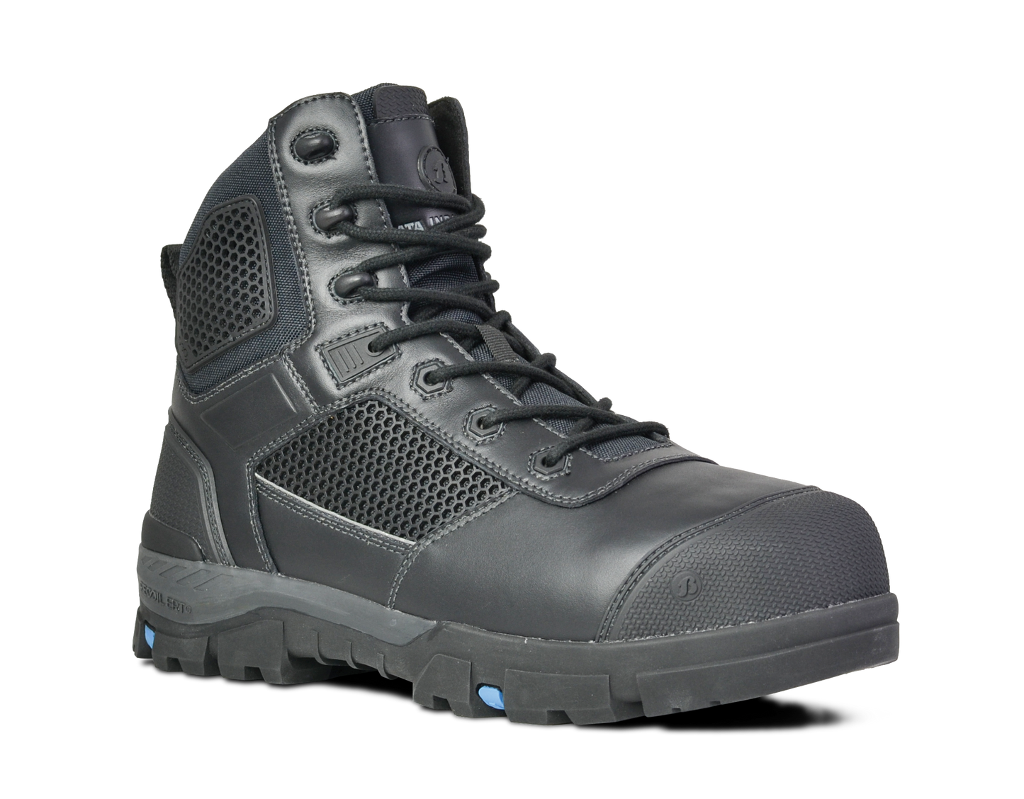 AVENGER-BLACK ZIP SIDED SAFETY BOOT