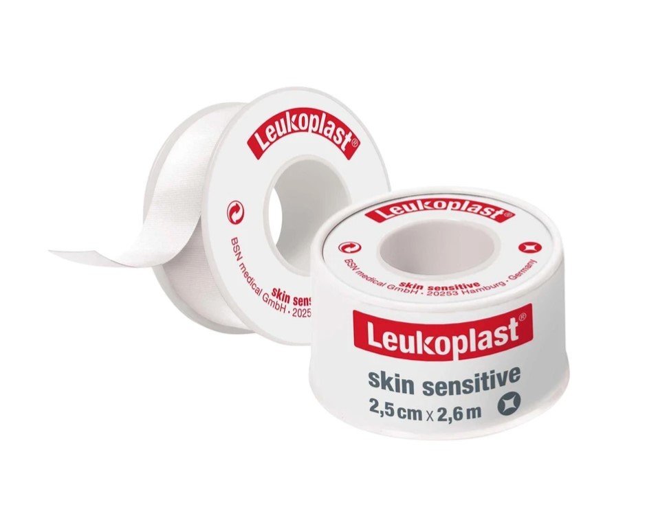 BSN MEDICAL B76173-01 Leukoplast Skin Sensitive Tape 2.5cm x 2.6m
