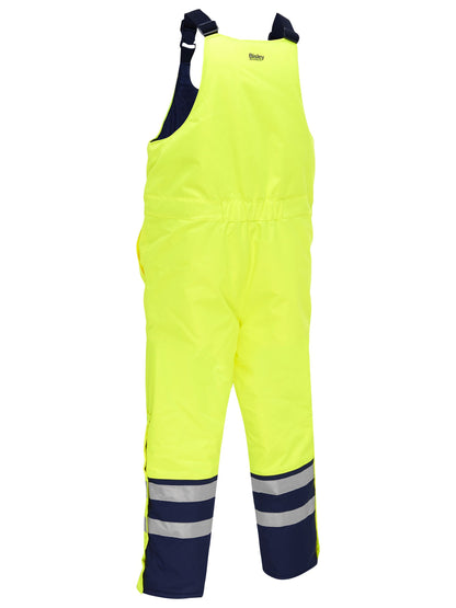 BAB6452T Taped Hi Vis Freezer Bib & Brace Coverall