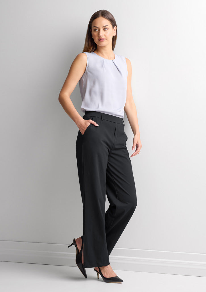 BizCollection BB2606L Womens Soft Stretch Pant - Black