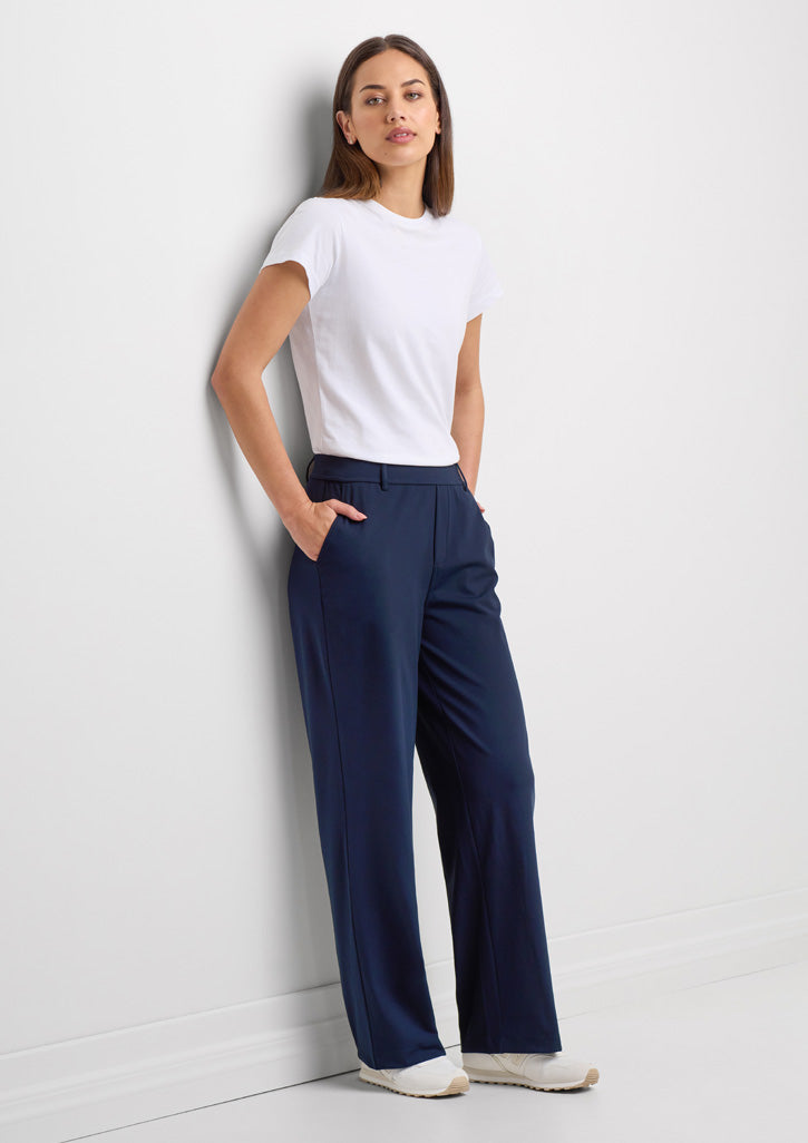 BizCollection BB2606L Womens Soft Stretch Pant - Navy