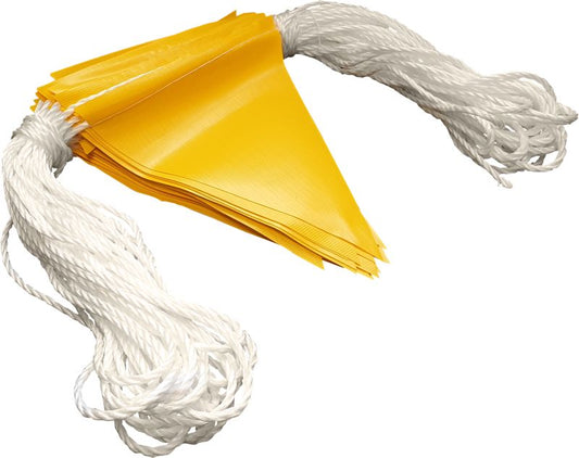 Maxisafe BBF703 Yellow Bunting Flag Line