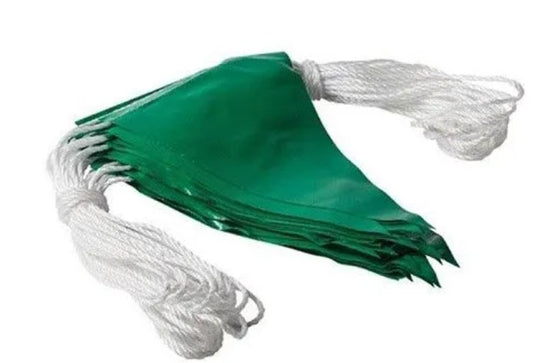 Maxisafe BBF717 Green Bunting Flag Line