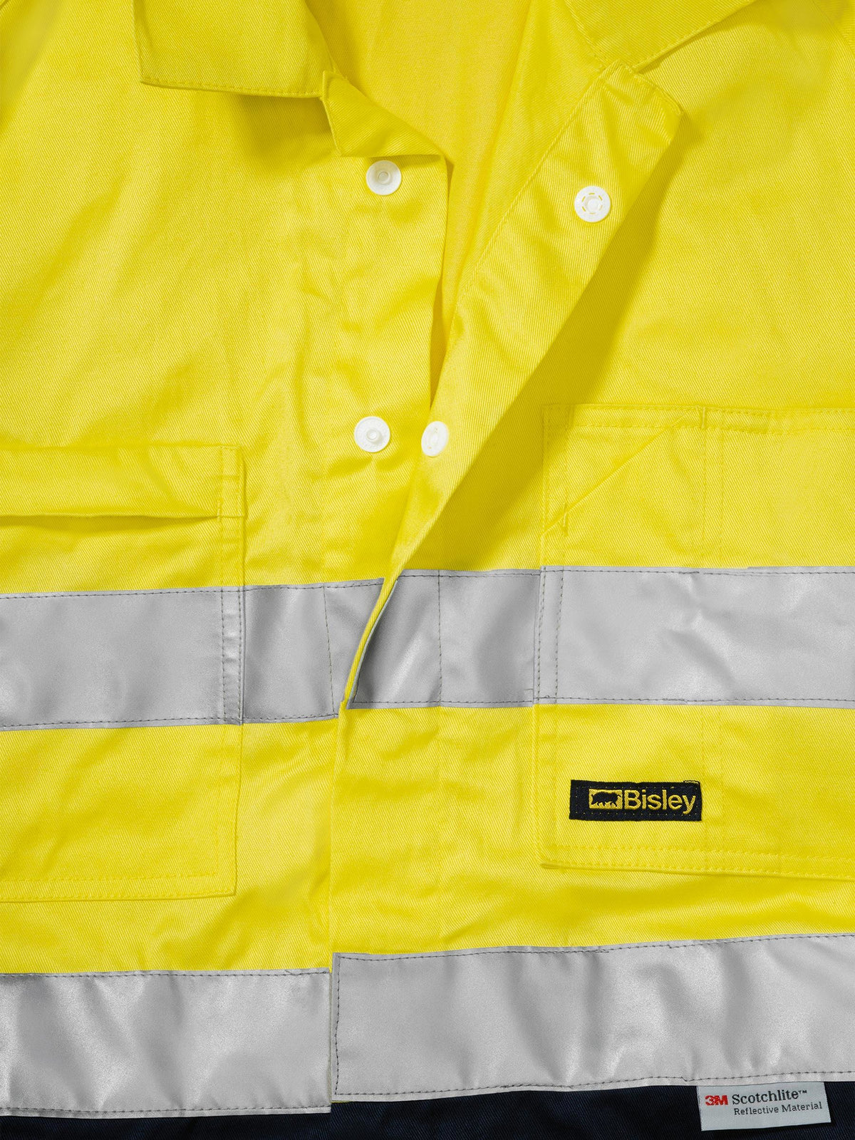 BC6719TW Taped Hi Vis Lightweight Coverall