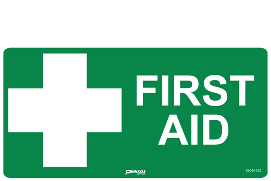 Max Global Products S5045 First Aid (With Picto) Sign