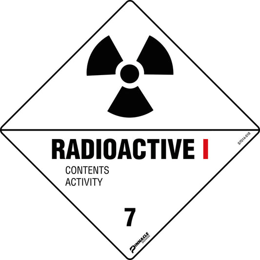 Max Global Products S7014 Radioactive 1 Sign