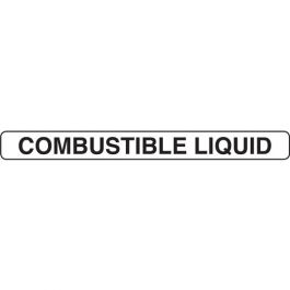 Max Global Products S7041 Combustible Liquid Sign