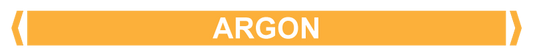 Max Global Products PM024 Pipe Markers, , Pack/10 - Argon (Sand/Yellow-Ochre)