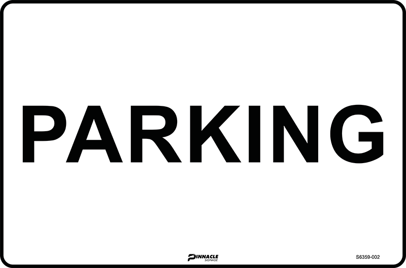 Max Global Products S6359 Parking Sign